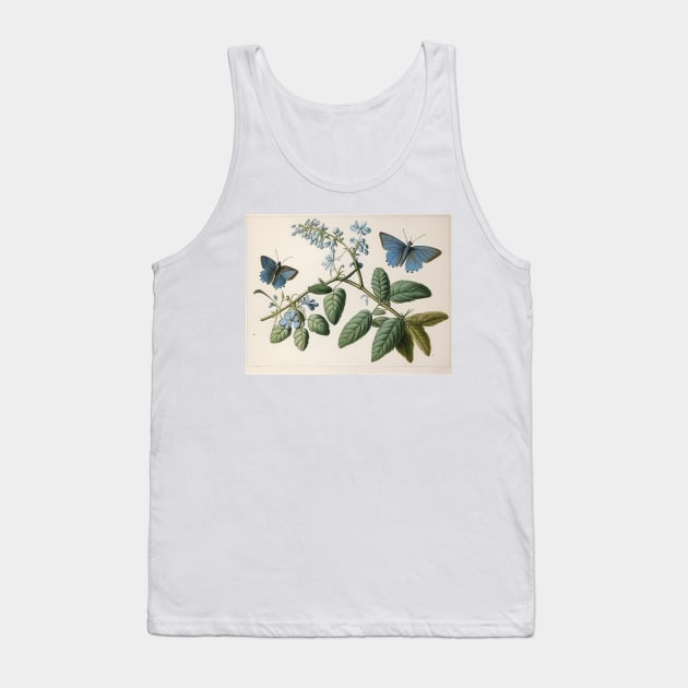 Vintage Butterflies Tank Top by Walter WhatsHisFace